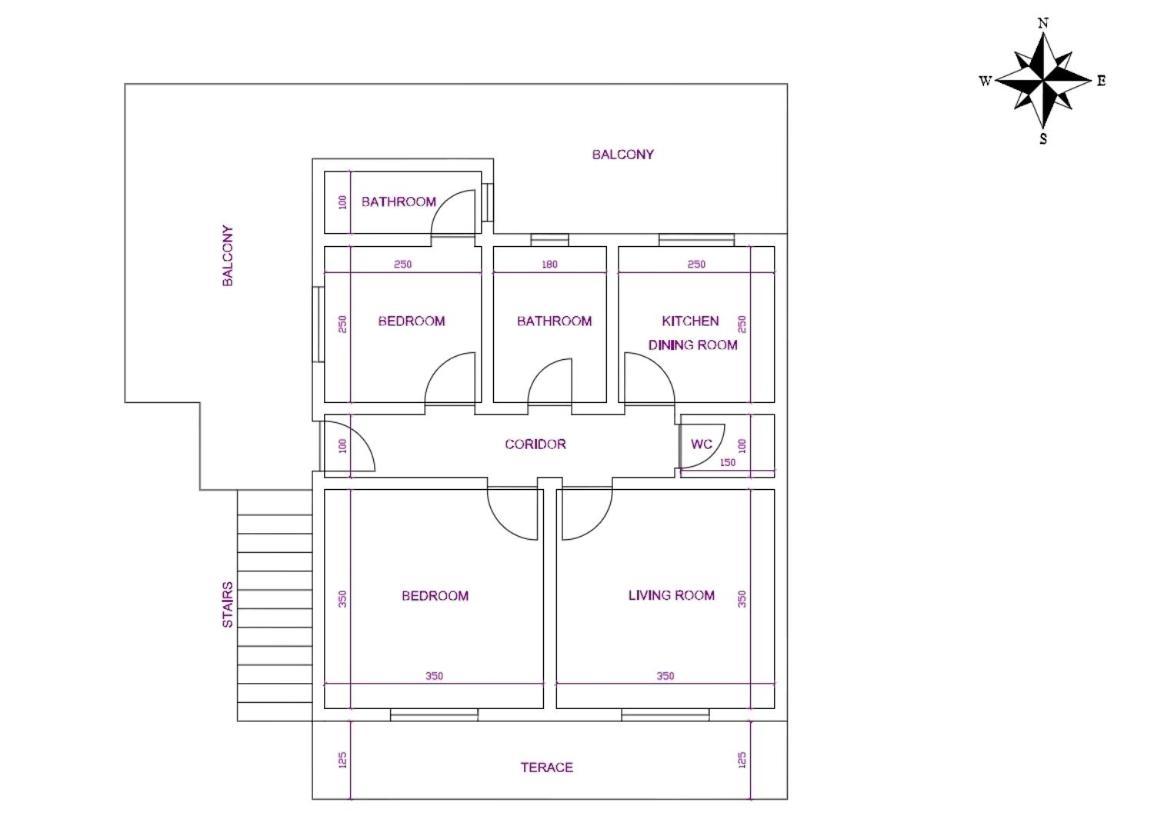 Apartment Danijela Budva Eksteriør bilde